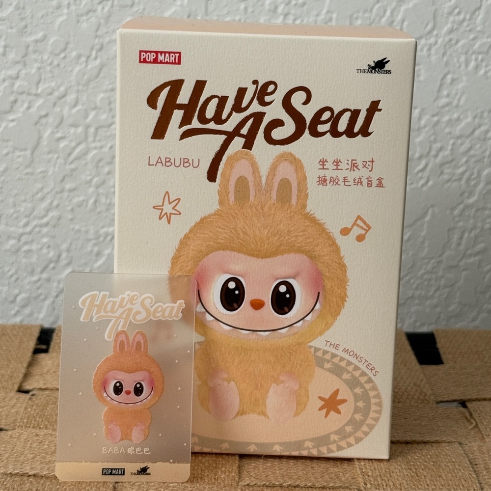 Have a Seat Labubu - Baba (SEALED)